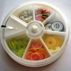 Tropical Fruit Wheel