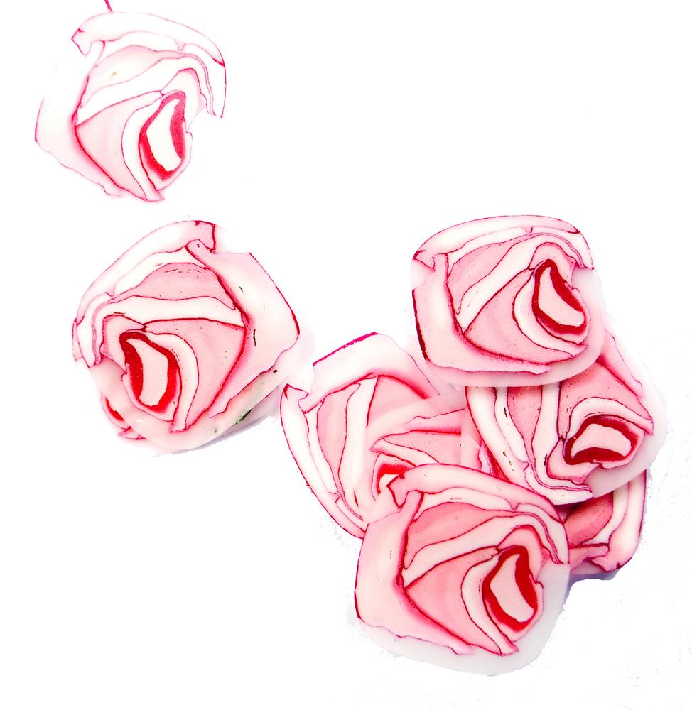 Canes  Fine and Superfine Slices html 6277, Rose Edwardian pink#1 MultiCane