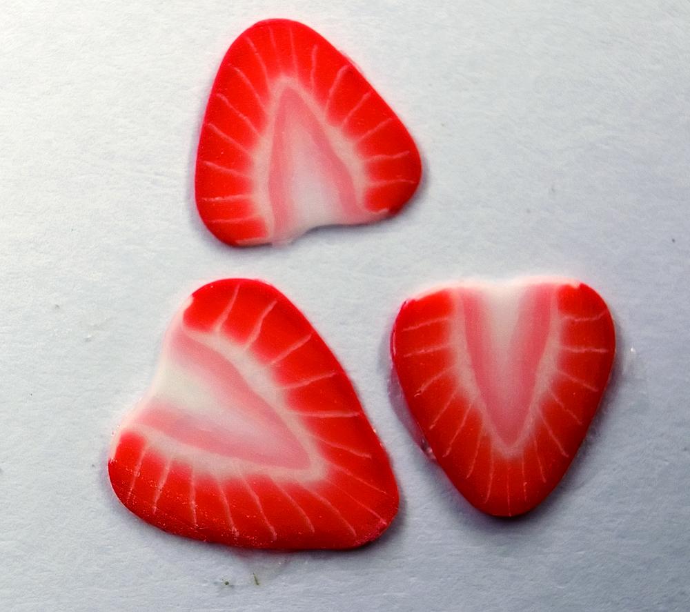 Canes  Fine and Superfine Slices html 6277, Strawberry MultiCane