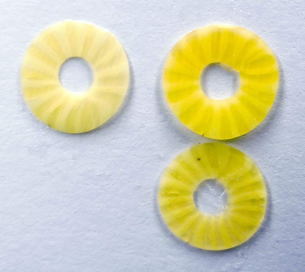 Canes  Fine and Superfine Slices html 6277, Pineapple ring MultiCane