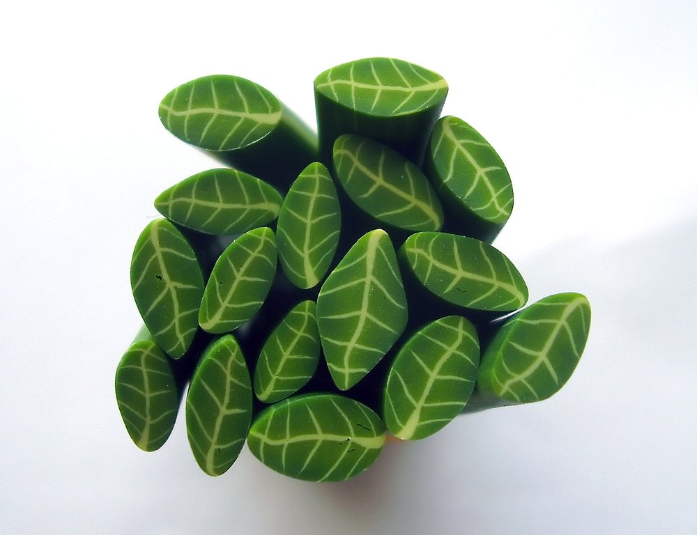 TX Canes  Fine and Superfine Slices html 6277, Leaves MultiCane