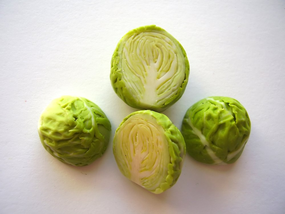 TX Miniatures Market Place Trade html Vegetables, Cabbage, Plain, Cut
