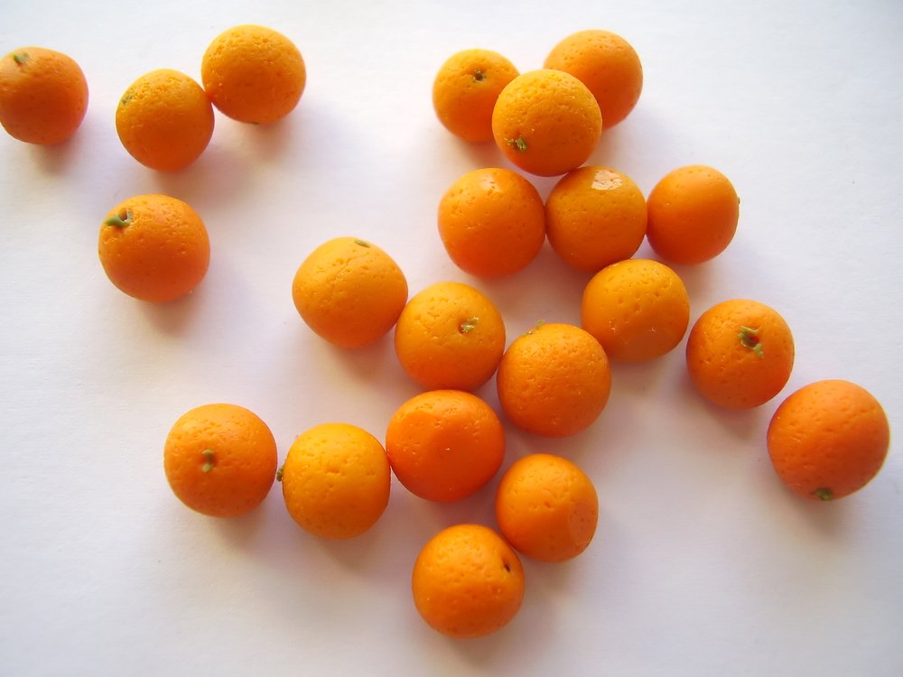 TX Miniatures Market Place Trade html Fruit, Orange, single pk3