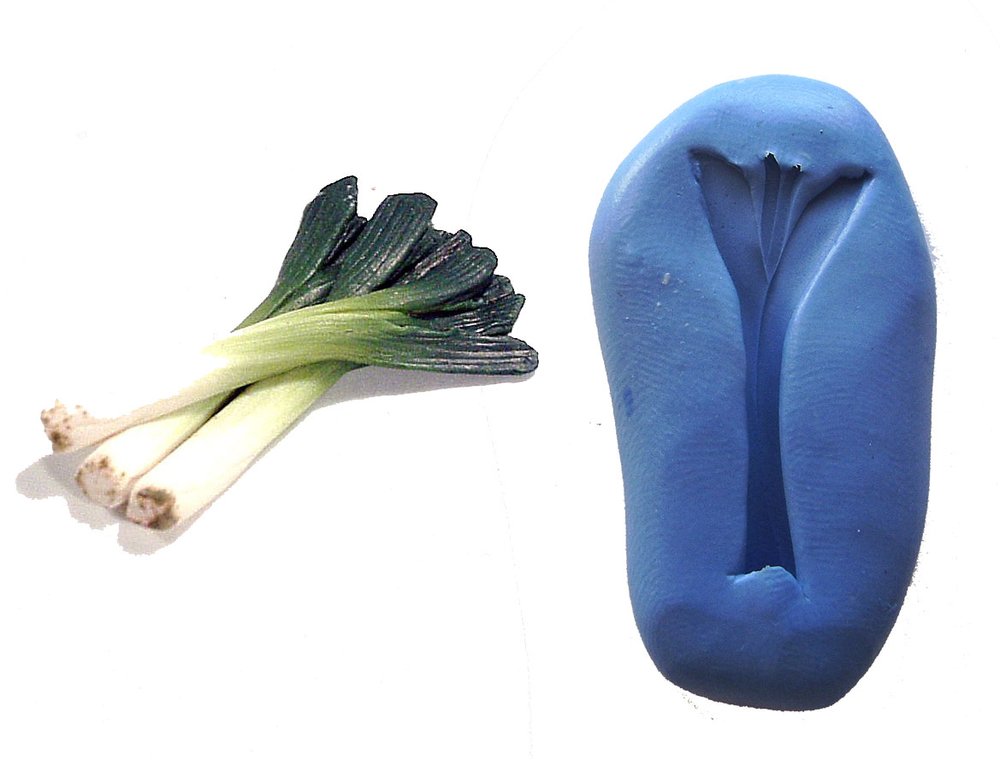 Craft Tools and Moulds html Moulds, Leeks Mould