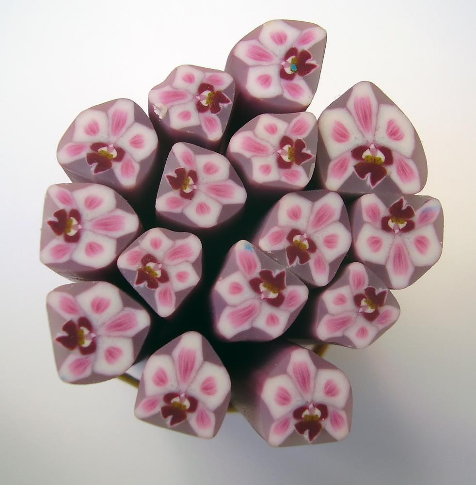 TX Canes  Fine and Superfine Slices html 6277, Orchid Katy Scarr MultiCane