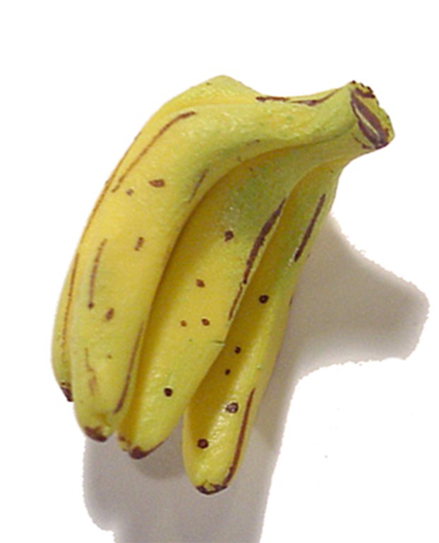 Miniatures Market Place html Fruit, Banana, Bunch of 5