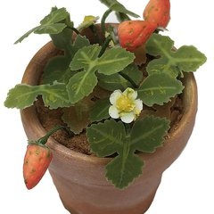 Image of Strawberry Plant Stencil