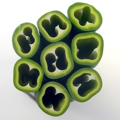 Image of Peppers , Green MultiCane